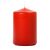 Red 3 x 4 Unscented Pillar Candles