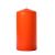 Orange 3 x 6 Unscented Pillar Candles