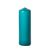 Mediterranean blue 3 x 9 Unscented Pillar Candles