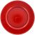 Charger Red Plastic 13 Inch