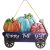 Happy Fall Yall Wagon Metal Sign