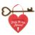 Key to My Heart Hanging Sign