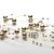 Pearl Metallic Gold Beaded Garland