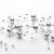 Pearl Metallic Silver Beaded Garland