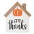 Give Thanks Block Tabletop Sign