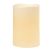 4x6 Ivory Wax Glow Wick LED Candle