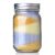 Layered Mason Jar Candles Lemon Scented