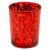 Speckled Red Straight Votive Cup