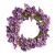 Berry Flower 4.5 Inch Candle Ring Purple