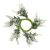 Mini Berry Flower 1.5 Inch Candle Ring White