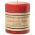 Textured Mistletoe and Holly 3 x 3 Pillar Candles