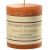 Textured Spiced Pumpkin 3 x 3 Pillar Candles