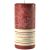 Textured Cranberry Chutney 4 x 9 Pillar Candles