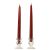 12 Inch Burgundy Taper Candles Dozen