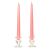 12 Inch Pink Taper Candles Dozen