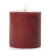 3 x 3 Burgundy Unscented Pillar Candles