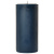 3 x 6 Navy Unscented Pillar Candles