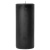 4 x 9 Black Unscented Pillar Candles