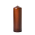 Brown 3 x 9 Unscented Pillar Candles