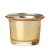 Gold Mirrored Votive Holder