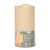 3x6 Ivory Resin Indoor/Outdoor LED Candle