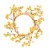 Yellow Wildflower 4 Inch Candle Ring