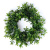 Boxwood Candle Rings 4 Inch
