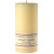 Textured French Vanilla 4 x 9 Pillar Candles