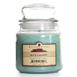 16 oz Blue Lagoon Scented Jar Candles