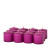 Unscented Dark Purple Votive Candles 10 Hour