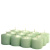 Unscented Mint green Votive Candles 10 Hour
