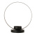 Black Metal Ring Tea Light Holder