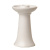 6 Inch White Ceramic Taper Holder