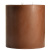 6 x 6 Brown Unscented Pillar Candles