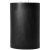 6 x 9 Black Unscented Pillar Candles