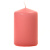 Pink 3 x 4 Unscented Pillar Candles