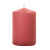 Mauve 3 x 4 Unscented Pillar Candles