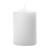 White 3 x 4 Unscented Pillar Candles
