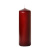 Burgundy 3 x 9 Unscented Pillar Candles