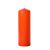 Orange 3 x 9 Unscented Pillar Candles