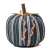 Canvas Stuffed Pumpkin Navy