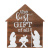 Painted Nativity “Best Gift” Tabletop Sign