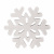 Glitter Snowflake Tabletop Cutout