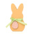 Yellow Wooden Bunny