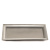 Plastic Rectangle Tray Silver