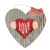 Love Hanging Heart Sign