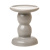Ceramic 2 Inch Pillar Holder Gray