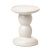 Ceramic 2 Inch Pillar Holder White