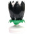black birthday candle
