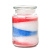 Layered Patriot 26 oz Jar Candles